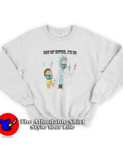 Rick and Morty Humor Coronavirus Sweatshirt