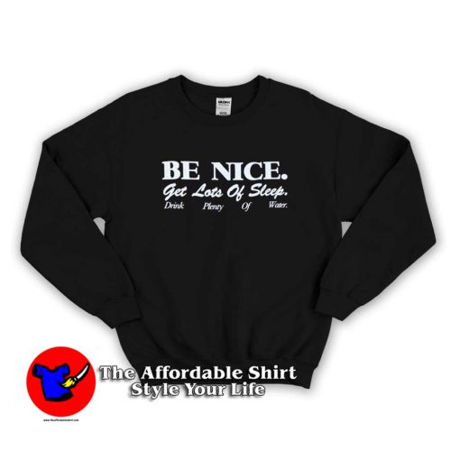 Sporty Rich Be Nice Get Lots of Sleep Sweater 500x500 Sporty & Rich Be Nice Get Lots of Sleep Sweatshirt Cheap