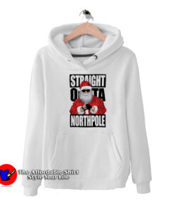 Straight Outta North Pole Christmas Hoodie