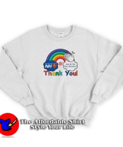 Support Our NHS By Staying at Home Sweatshirt