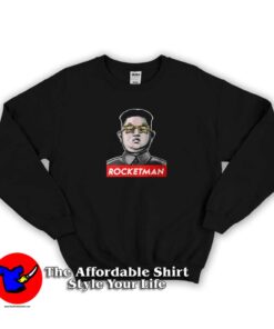 Kim Jong-Un Rocket Man Graphic Sweatshirt
