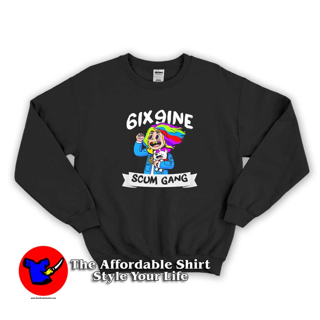 Tekashi 6ix9ine Scum Gang 69 Sweater 510x510 image Tekashi 6ix9ine Scum Gang 69 Sweater 510x510 Tekashi 6ix9ine Scum Gang 69 Graphic Sweatshirt Cheap