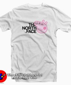 The Face X Peppa Pig Parody Funny T-Shirt