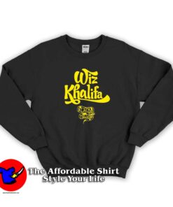 Wiz Khalifa Black & Yellow Graphic Sweatshirt
