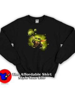 Baby Yoda Against Coronavirus Star Wars Sweatshirt