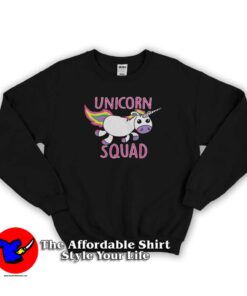Cute Unicorn Squad Unisex Sweatshirt
