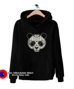 Day of the Dead Panda Graphic Hoodie