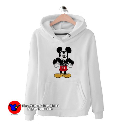 Disney Tough Mickey Mouse HoodieTAS 500x500 Disney Tough Mickey Mouse Graphic Hoodie Cheap