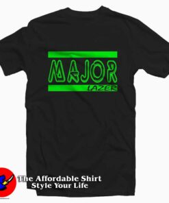FTD Apparel Green Major Lazer T-Shirt