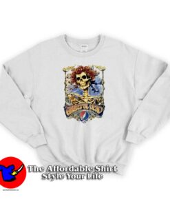 Grateful Dead Skull and Roses Big Berth Sweatshirt
