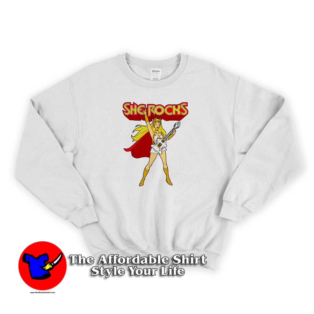 He Man She ra She Rocks Sweater 510x510 image He Man She ra She Rocks Sweater 510x510 He Man Shera She Rocks Unisex Sweatshirt Cheap