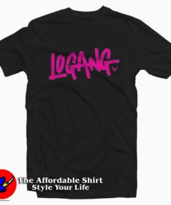 LOGANG Hot Pink Graphic T-Shirt