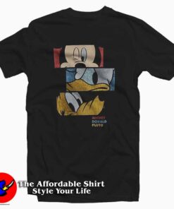 Disney Mickey Donald Pluto Unisex T-Shirt