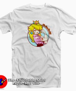 Cute Princess Peach Lovely Unisex T-Shirt