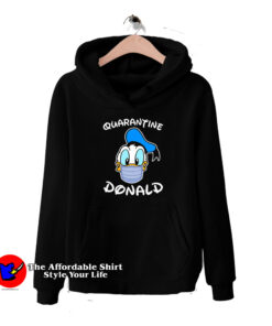 Quarantine Donald Wear Mask Cute Disney Hoodie