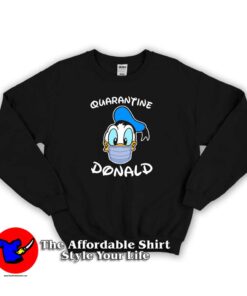 Quarantine Donald Wear Mask Cute Disney Sweatshirt