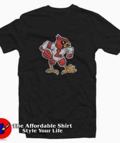 Retro Louisville Cardinals Red Logo Unisex T Shirt