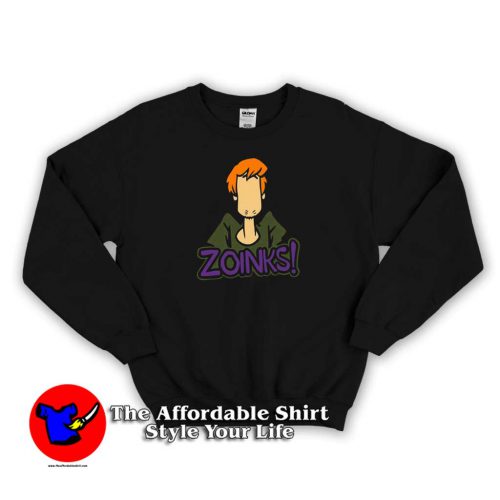 Scooby Doo SHAGGY Zoinks Sweater 500x500 Scooby Doo SHAGGY Zoinks Unisex Sweatshirt Cheap