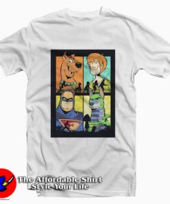 Scooby Shaggy Blue Falcon And Cerberus T-Shirt
