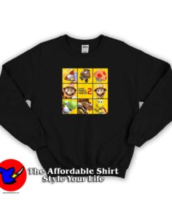 Super Mario Maker 2 Character Logo Box Sweatshirt