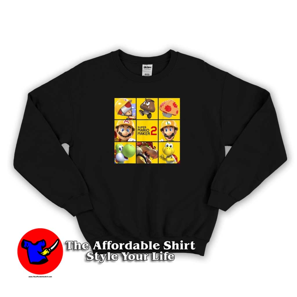 Super Mario Maker 2 Character Logo Box Sweater 510x510 image Super Mario Maker 2 Character Logo Box Sweater 510x510 Super Mario Maker 2 Character Logo Box Sweatshirt Cheap