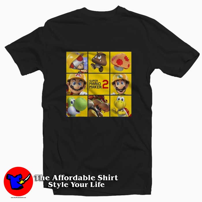 Super Mario Maker 2 Character Logo Box Tshirt 510x510 image Super Mario Maker 2 Character Logo Box Tshirt 510x510 Super Mario Maker 2 Character Logo Box T Shirt Cheap