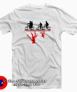 Upside Down World Stanger Things T-Shirt