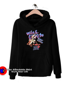 Wile E Coyote Super Genius Looney Tunes 1993 Hoodie
