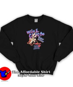 Wile E Coyote Super Genius Looney Tunes Sweatshirt