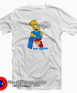 Your Jets Man Bart Simpson Graphic T-Shirt