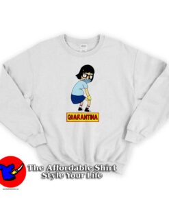 Bob’s Burgers Tina Belcher Mask Quarantina Sweatshirt