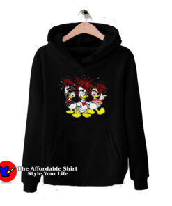 Donald Duck Happy American Day Flag Hoodie