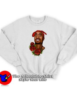 Girls Boys Summer Tupac Celebrate Birtday Sweatshirt