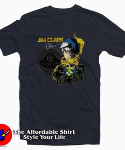 Vintage Jim Clark Inspired Lotus F1 Champion T-shirt