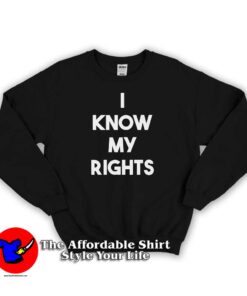 Know My Rights Colin Kaepernick Unisex Sweatshirt