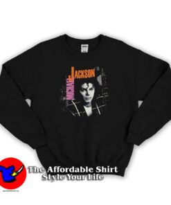 Micheal Jackson BAD Tour Paper Unisex Sweatshirt