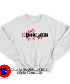 Michael Jackson Pepsi Bad Tour Unisex Sweatshirt