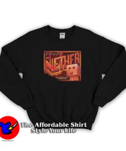 Minecraft The Nether Postcard Unisex Sweatshirt