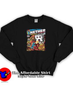 Minecraft Tales from The Nether Black Youth Sweatshirt