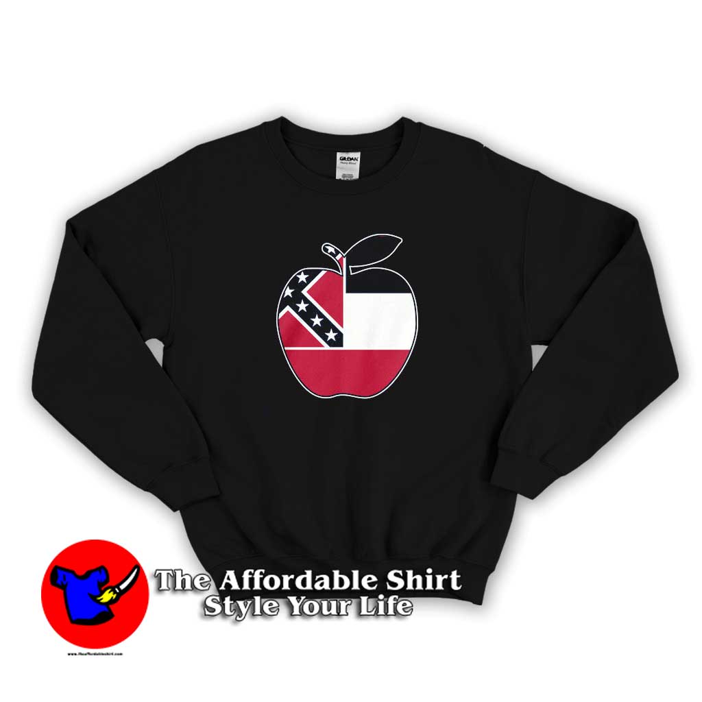 Mississippi Flag Teacher Apple Hanes Sweater 510x510 image Mississippi Flag Teacher Apple Hanes Sweater 510x510 Official Mississippi Flag Teacher Apple Hanes Sweatshirt Cheap