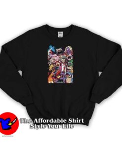 Pokemon Rick & Morty Parody Funny Sweatshirt