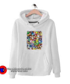 Smash Bros Mario Star Fox Pikachu Hoodie
