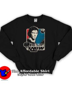 Star Wars Disney Han Solo Retro Vintage Sweatshirt