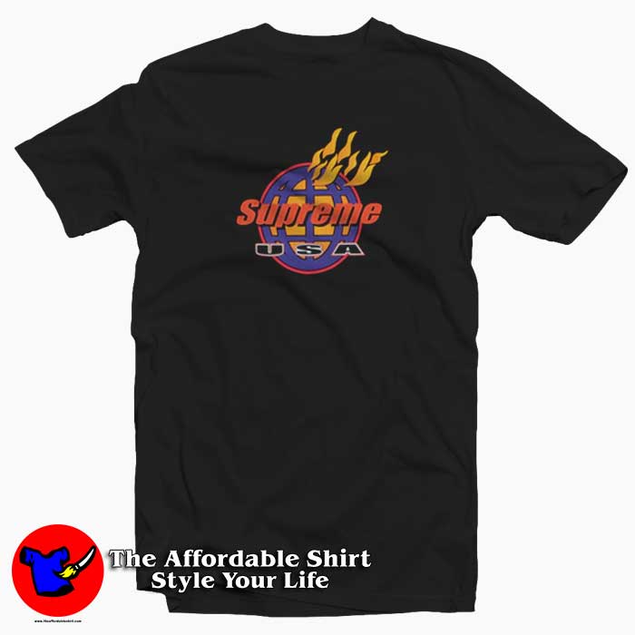 Supreme Fire Tshirt 510x510 image Supreme Fire Tshirt 510x510 Supreme Fire USA Unisex T Shirt Cheap