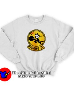 Tomcat Squadron Logo Fighting 31 Top Gun Sweatshirt