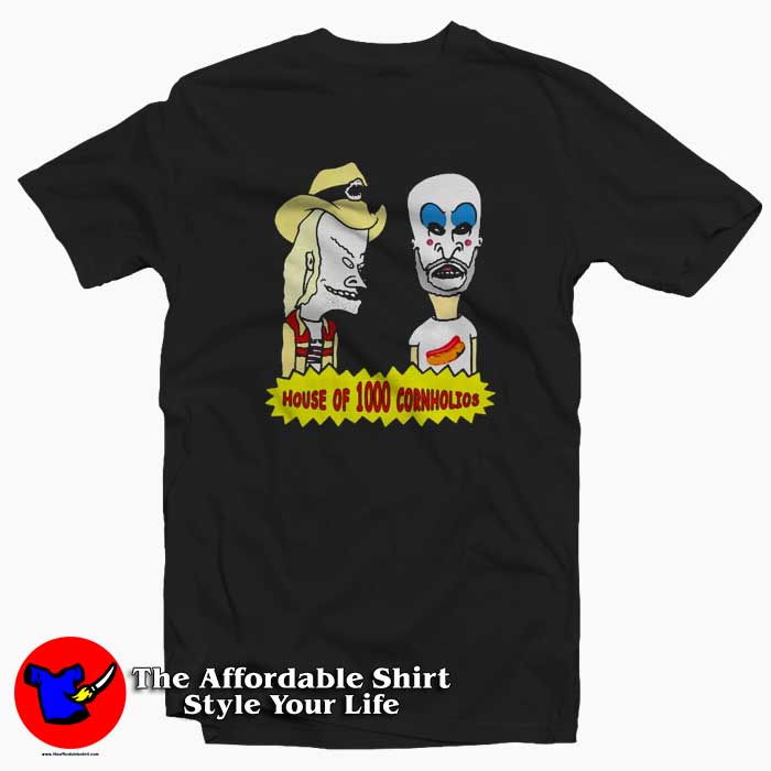 Tshirt 510x510 image Tshirt 510x510 Beavis House of 1000 Cornholio Unisex T Shirt Cheap