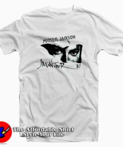 Vintage Micheal Jackson Tour Pop Rock 87 T-shirt