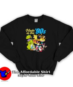 Vintage Nickelodeon 90's Shows Graphic Sweatshirt
