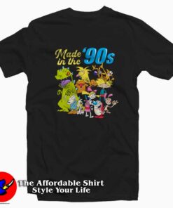 Vintage Nickelodeon 90's Shows Graphic T-shirt