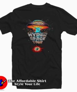 BOSTON Hyper Space Live Concert Tour T-shirt